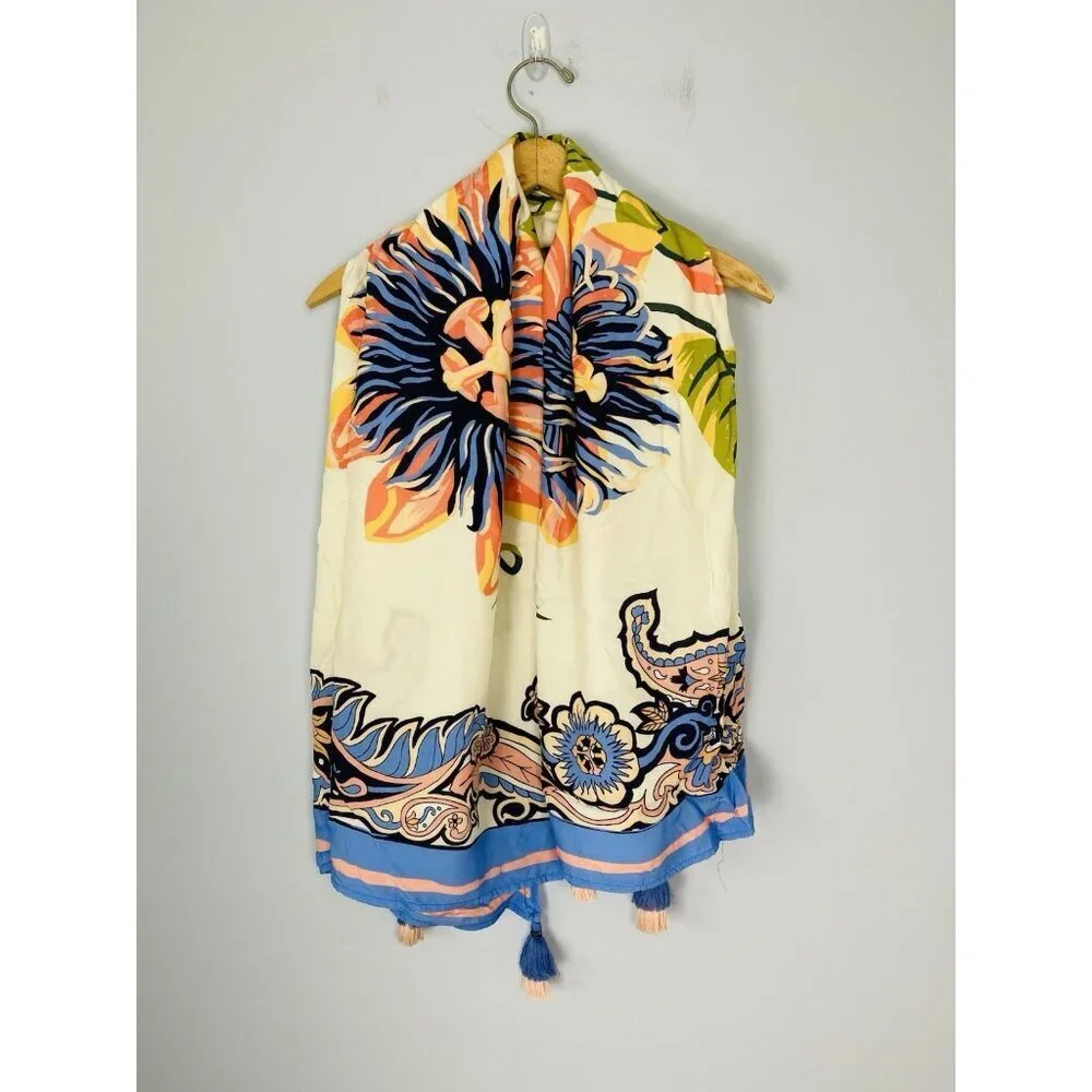 Unbranded passionflower scarf