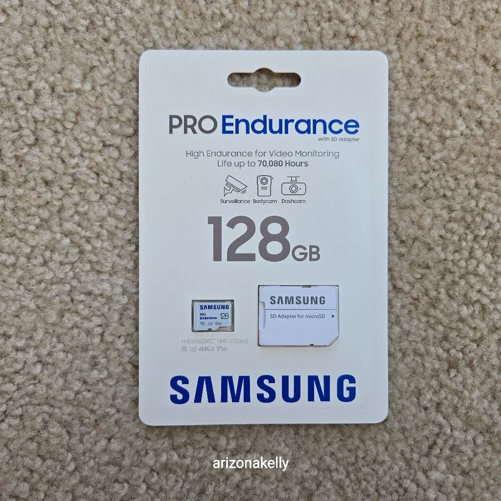 NIB Samsung ProEndurance 128GB Memory Card