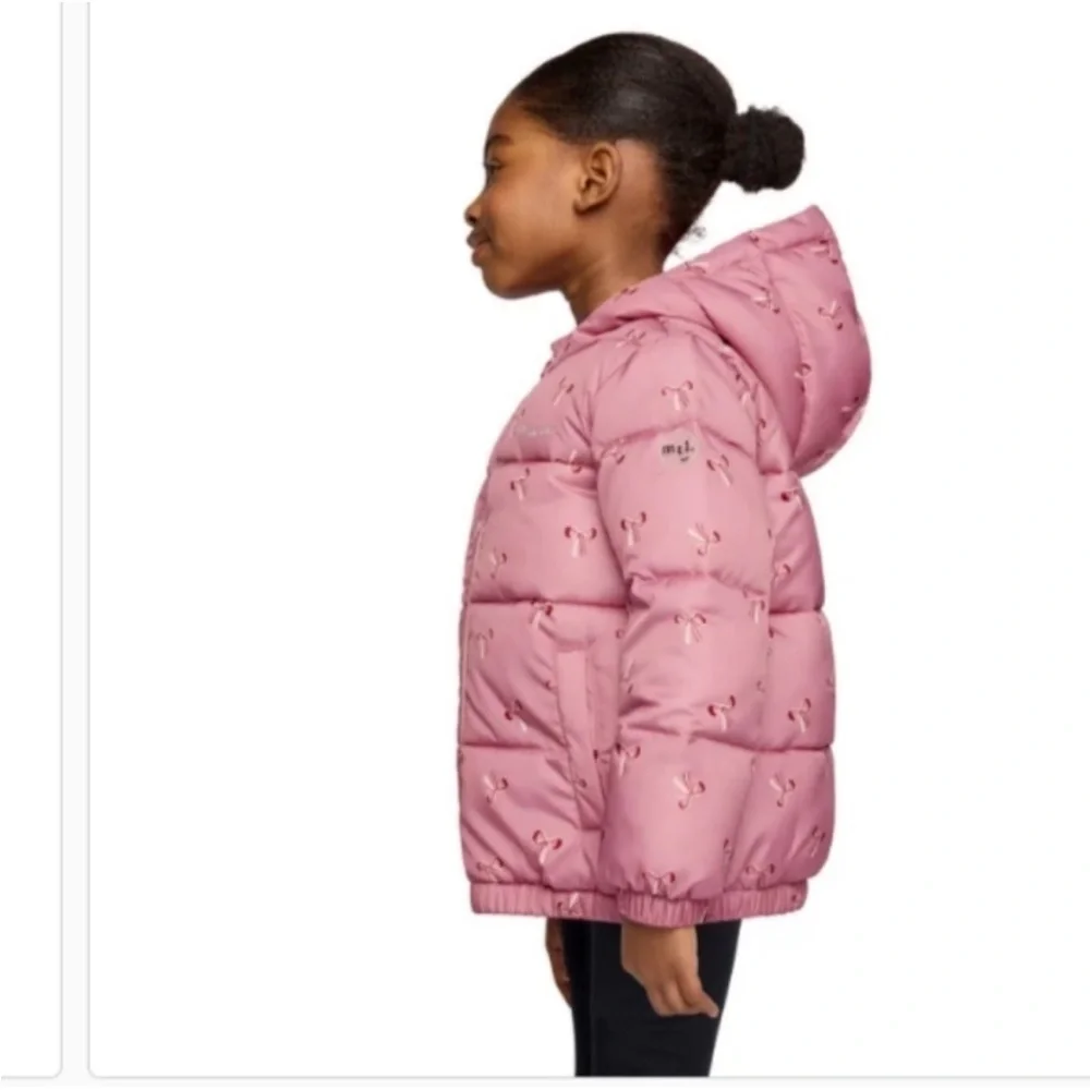 Pink Kids Puffer Jacket