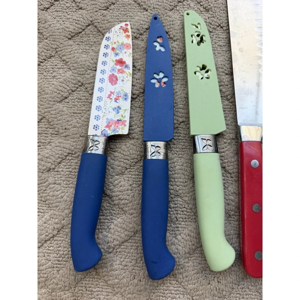 Pioneer Woman Knife Set Of 7