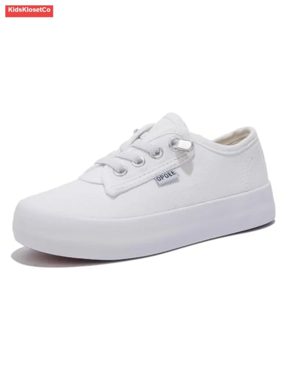 Canvas Slip-On Sneakers for Kids - Breathable Rubber Sole