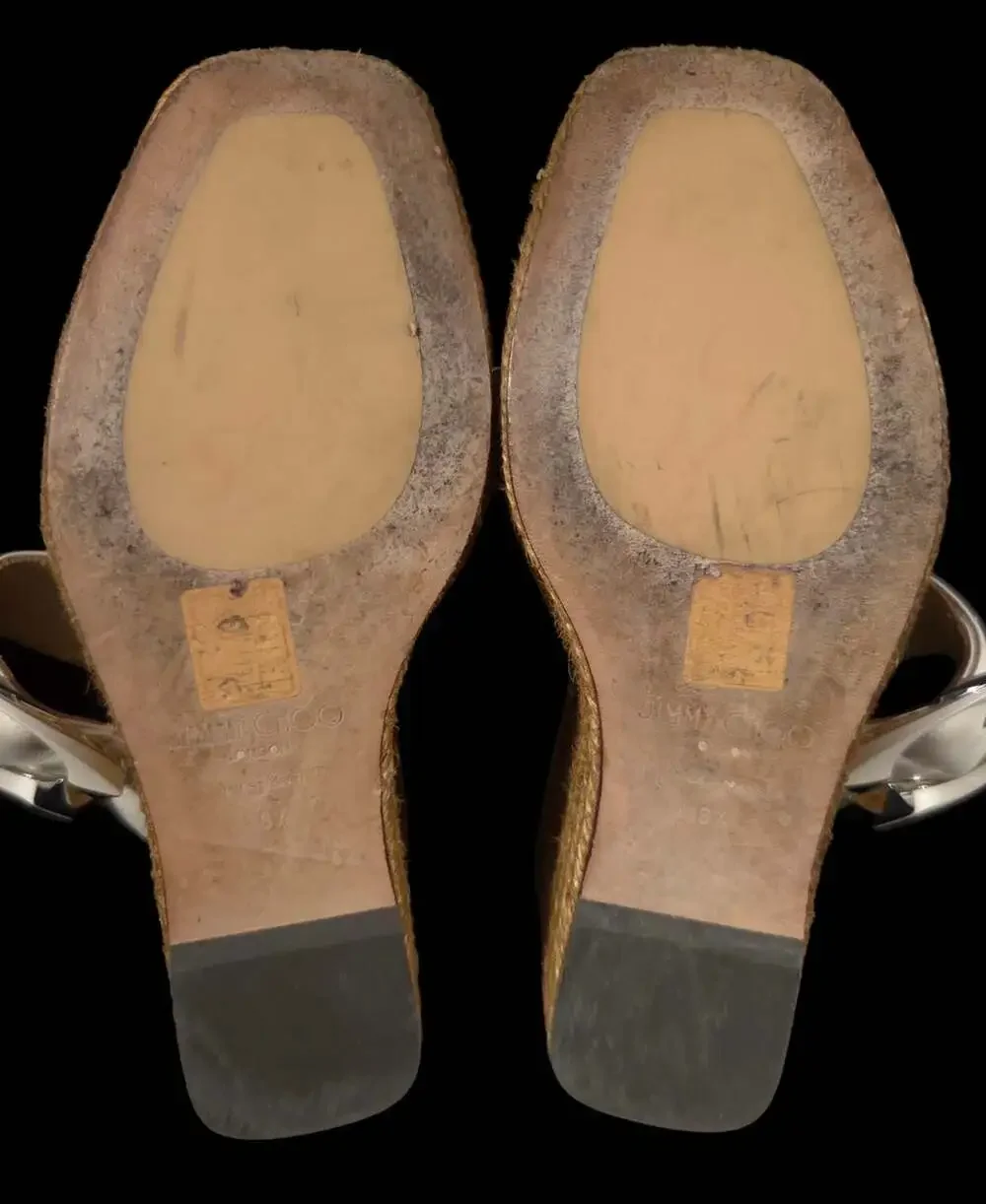 Jimmy Choo espadrille wedge