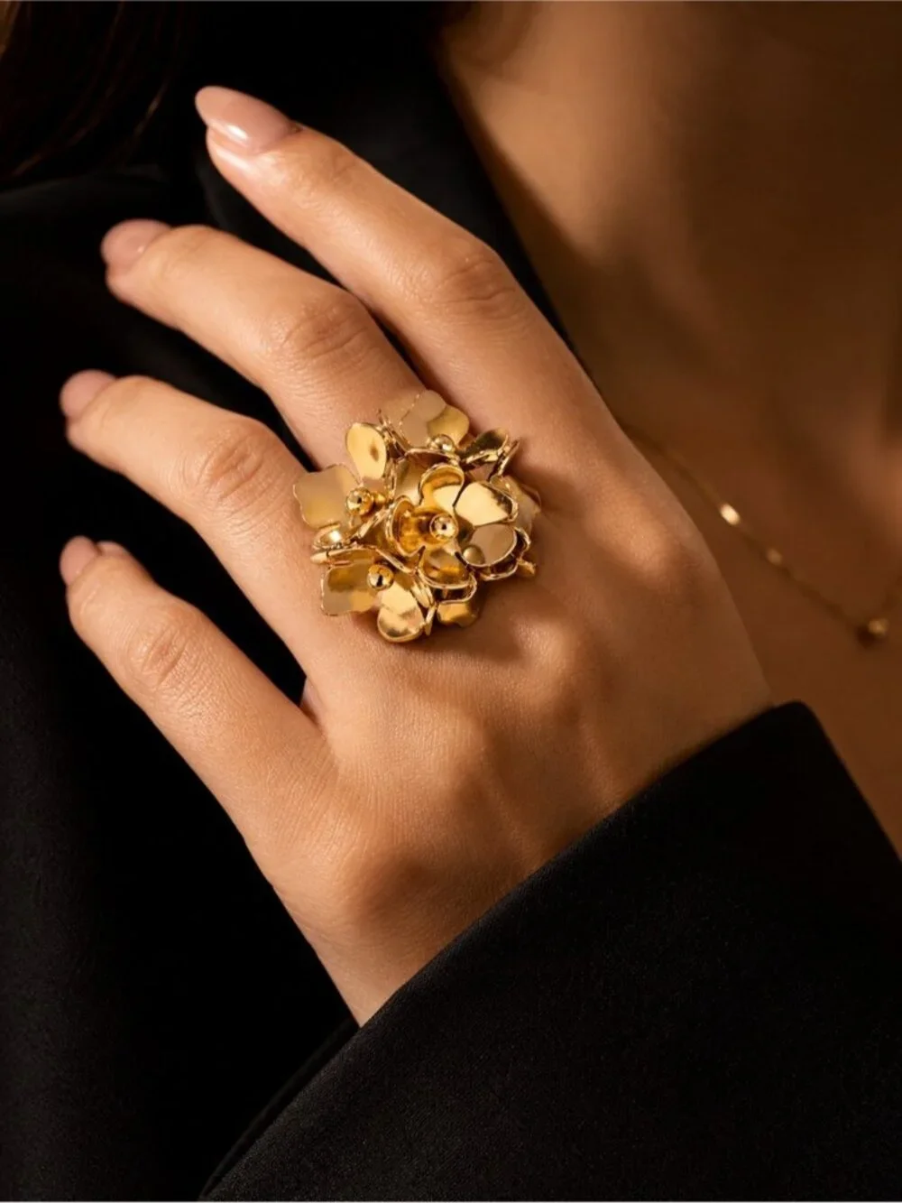 Anthropologie bold gold