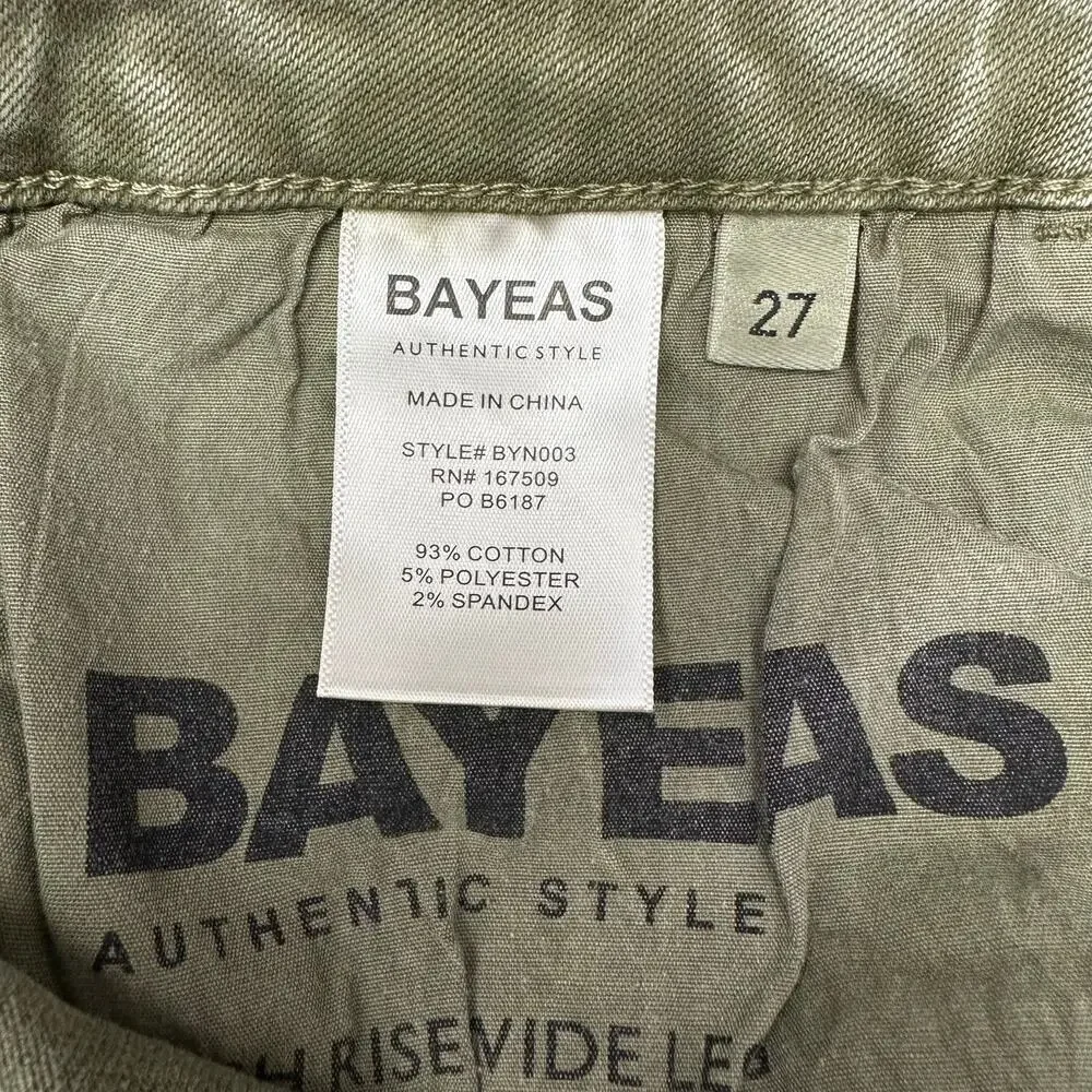 Bayeas never worn