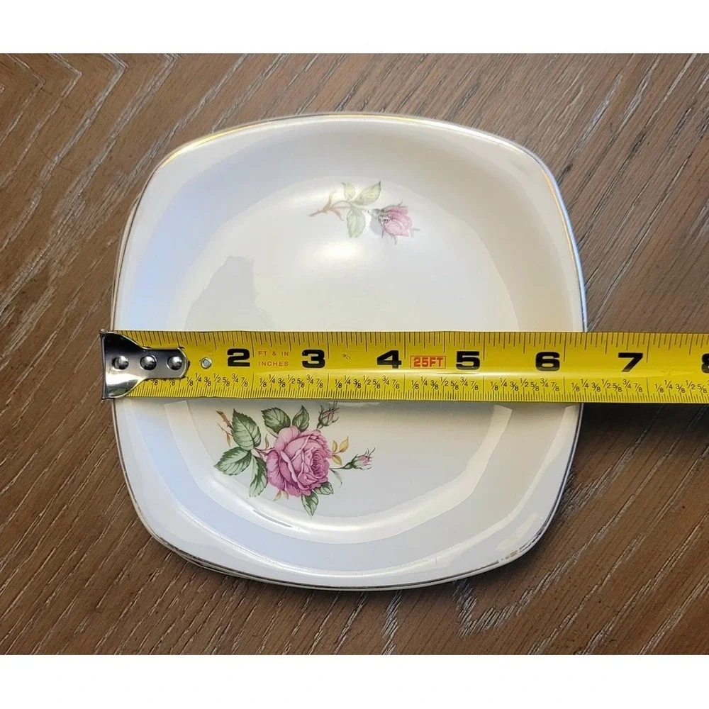 Vintage Paden City Pottery 1930's MODERN ROSES 7
