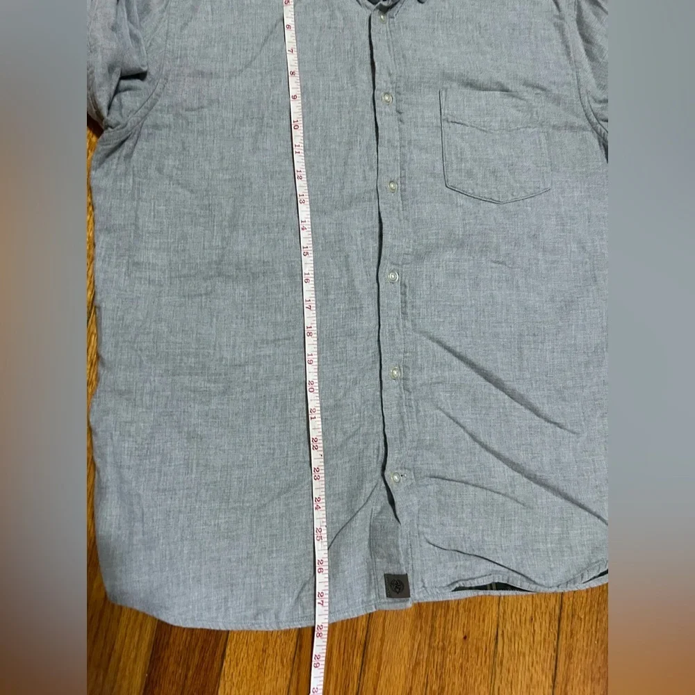 Banana‎ Republic Untucked Fit Long Sleeve Button Up Lined Shirt/Shacket  Sz L