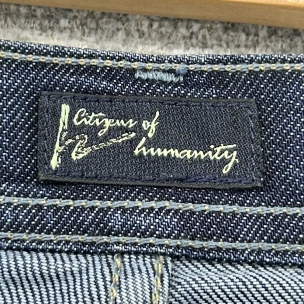 Citizen‎ Of Humanity Low Waist Skinny Leg Jeans Women 28 Blue Denim Made USA