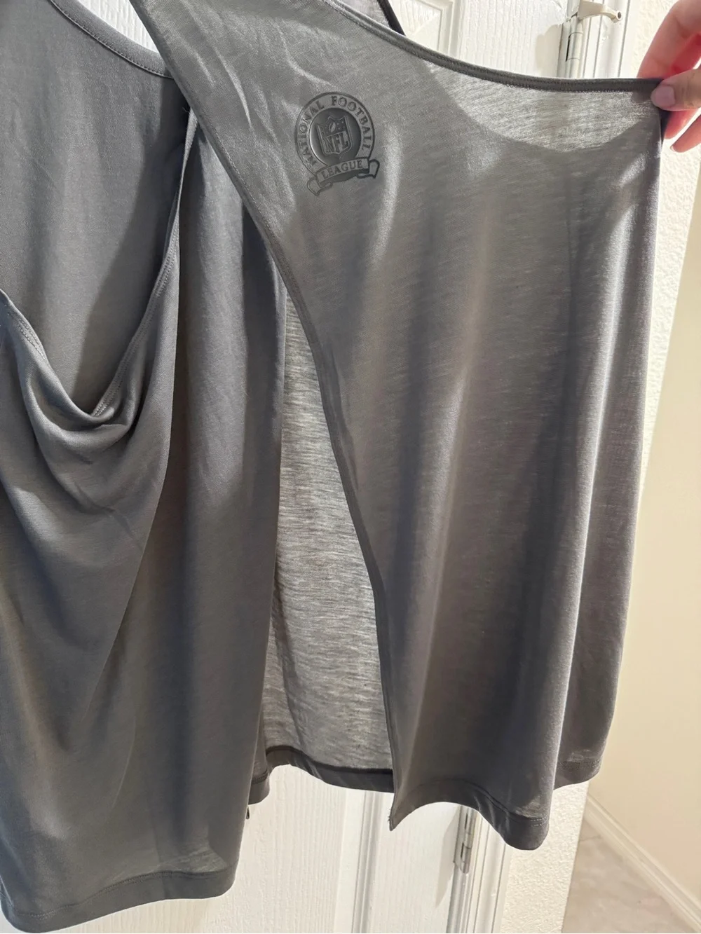 Nike Gray Pittsburgh Steelers Sleeveless Women's Tank Top