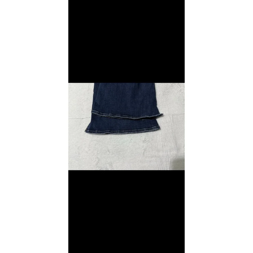American Eagle Jeans‎ Women's 4 Short Blue Super Hi Rise Flare Denim 27x28