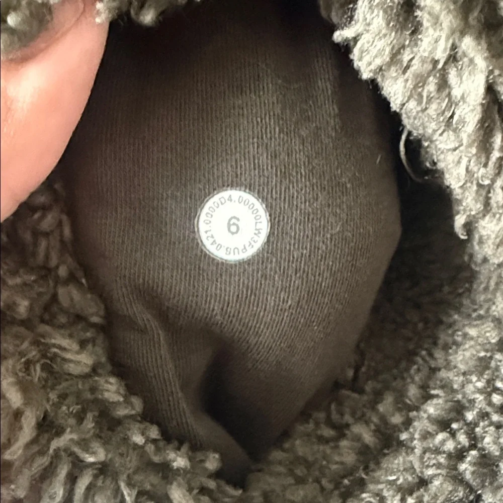 Lululemon Olive Green Sherpa Jacket 6