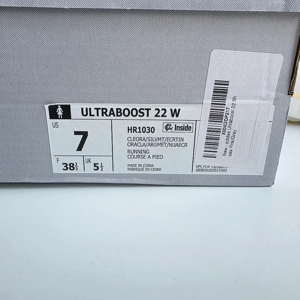 NEW Adidas Ultraboost 22 Clear Orange 7