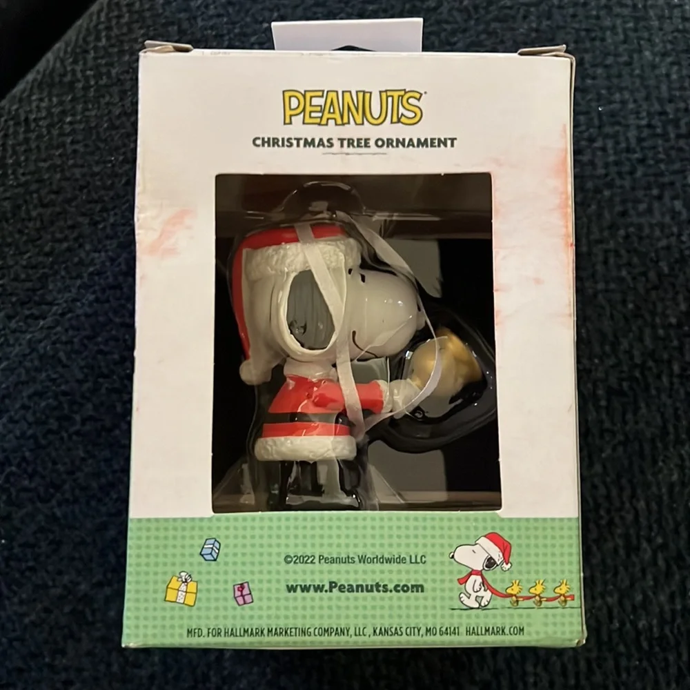 Peanuts‎ Woodstock Snoopy Christmas ornament bundle