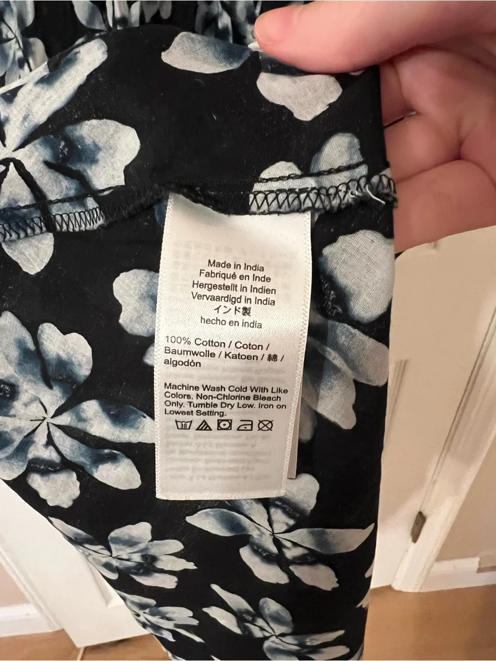 NWT J Crew Smocked Maxi Dress in Cotton Voile Floral Print - M