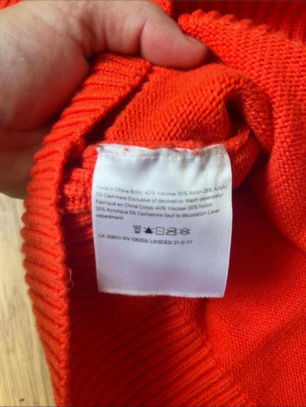 Lululemon Women’s Double knit Sweater Hoodie-Autumn Red size L