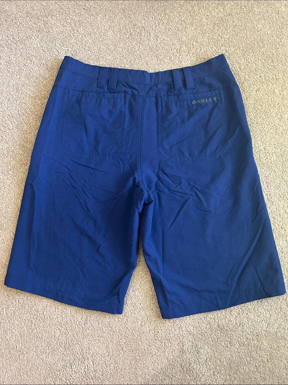 Oakley Men's Navy Athletic Shorts