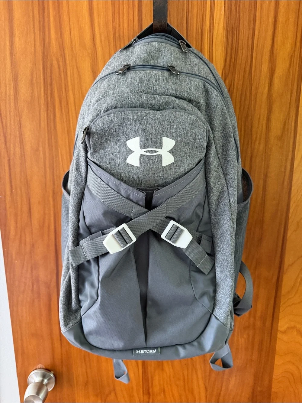 Under Armour Gray Backpack with Logo
