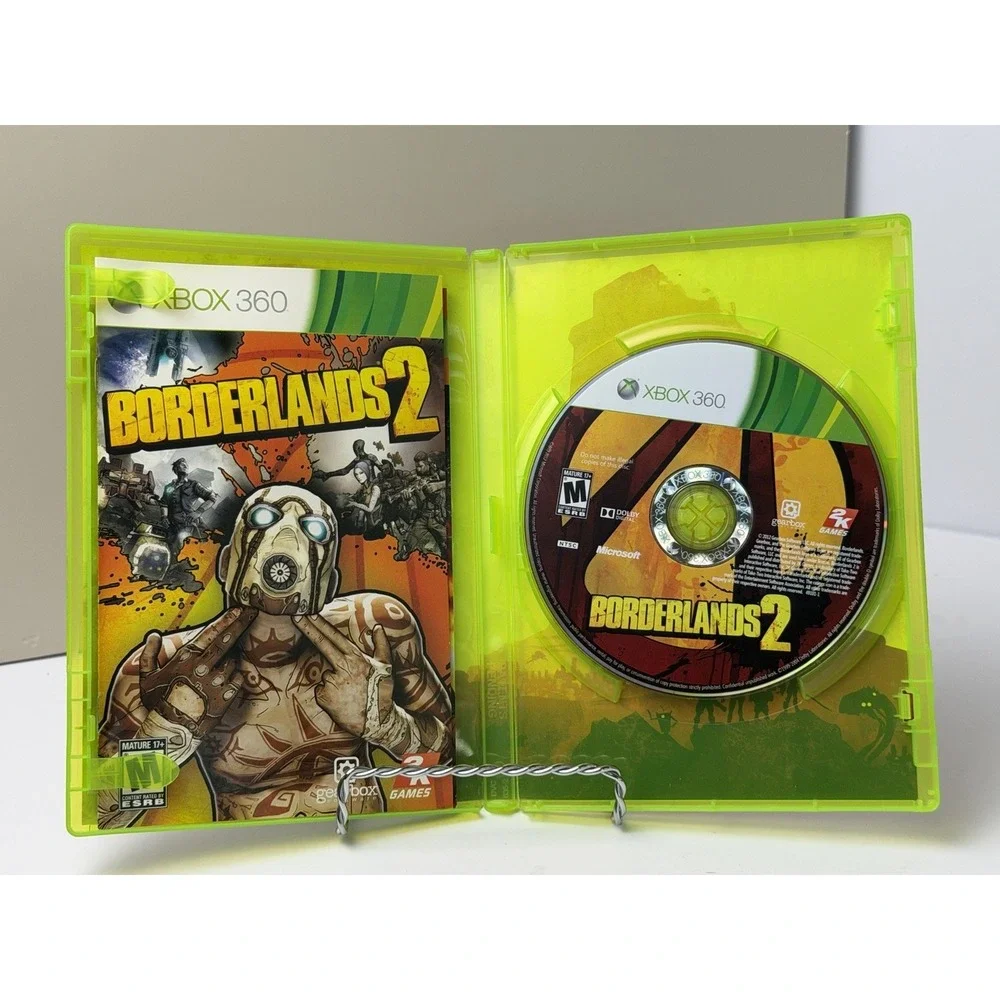 Borderlands 2 (Microsoft Xbox 360, 2012) Complete