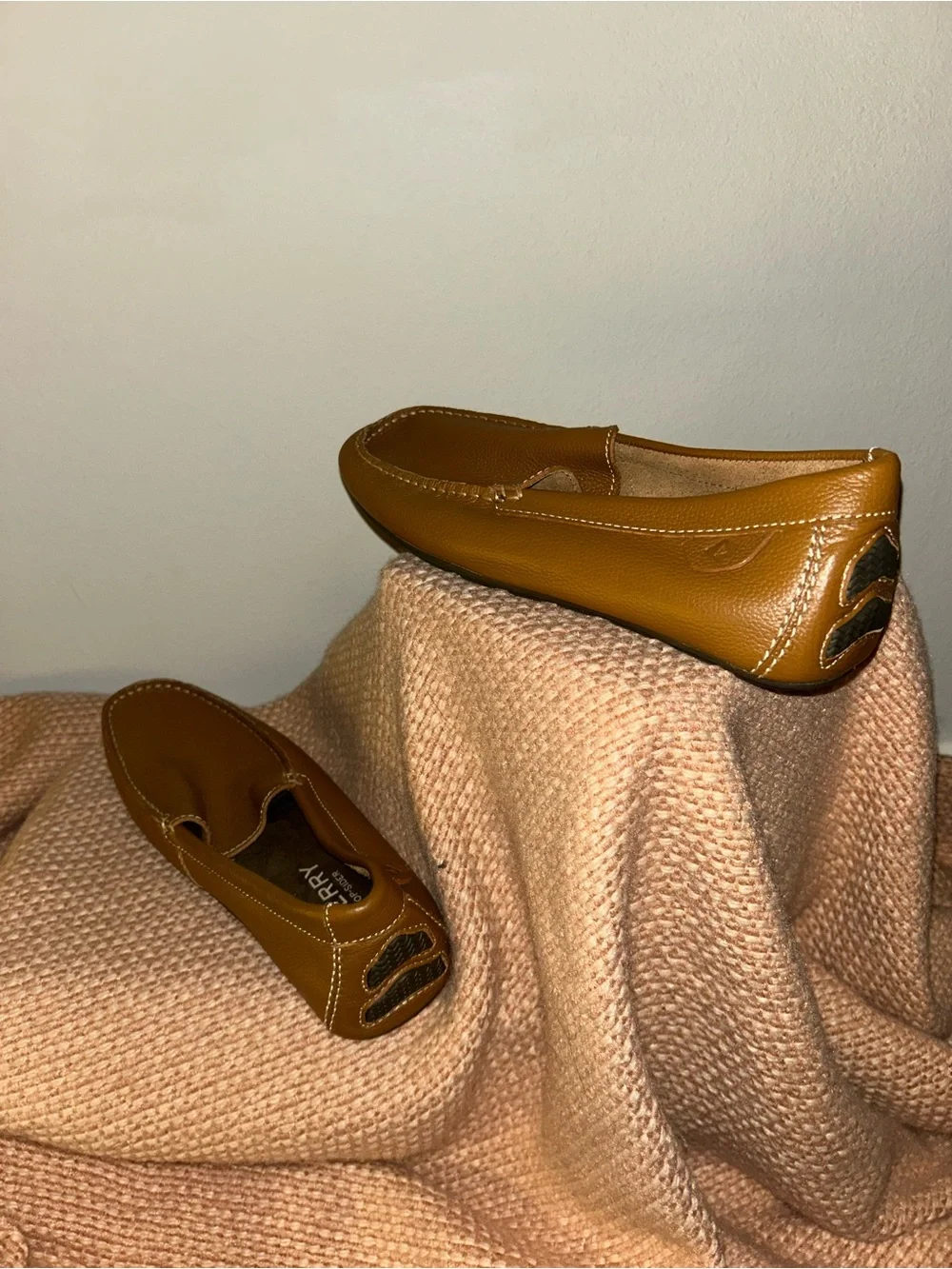 Sperry smooth cognac