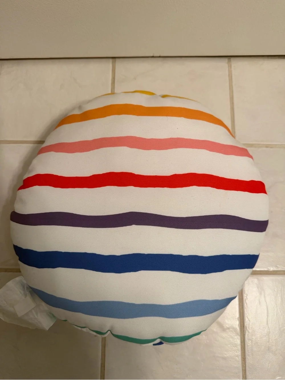 Target Rainbow Arc Decorative Pillow - White