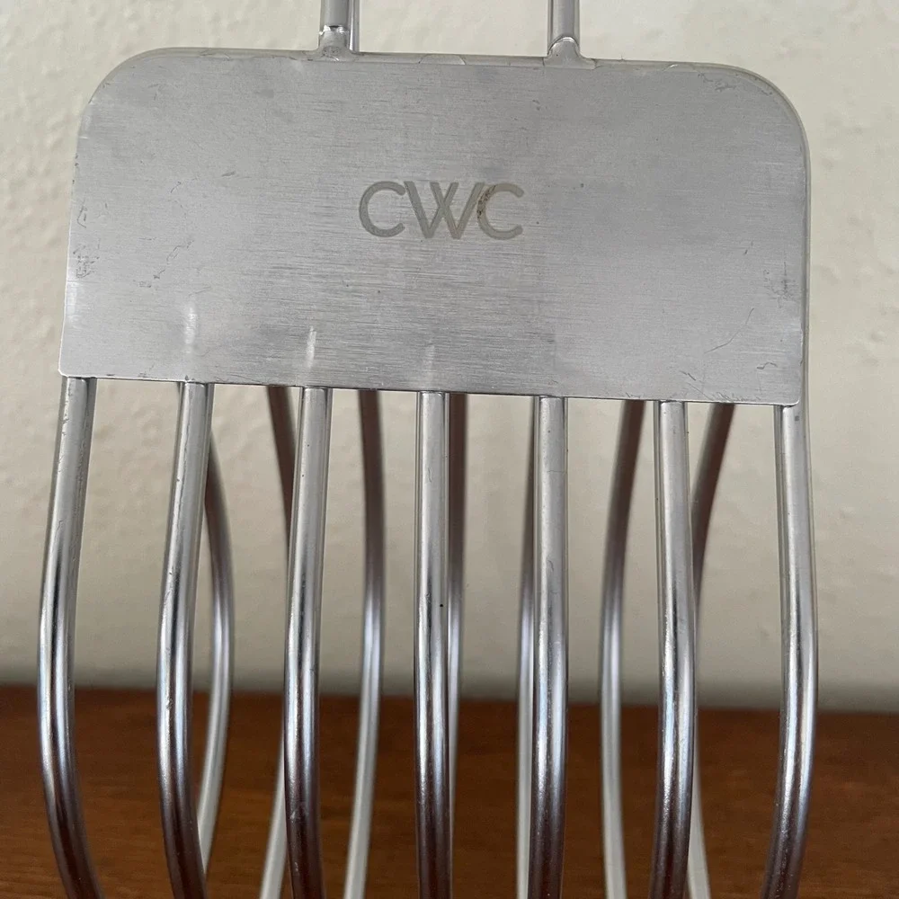 CWC Stainless Steel Heavyweight NWOT Tongs for Slicing Bread or‎ Meat Kitchen
