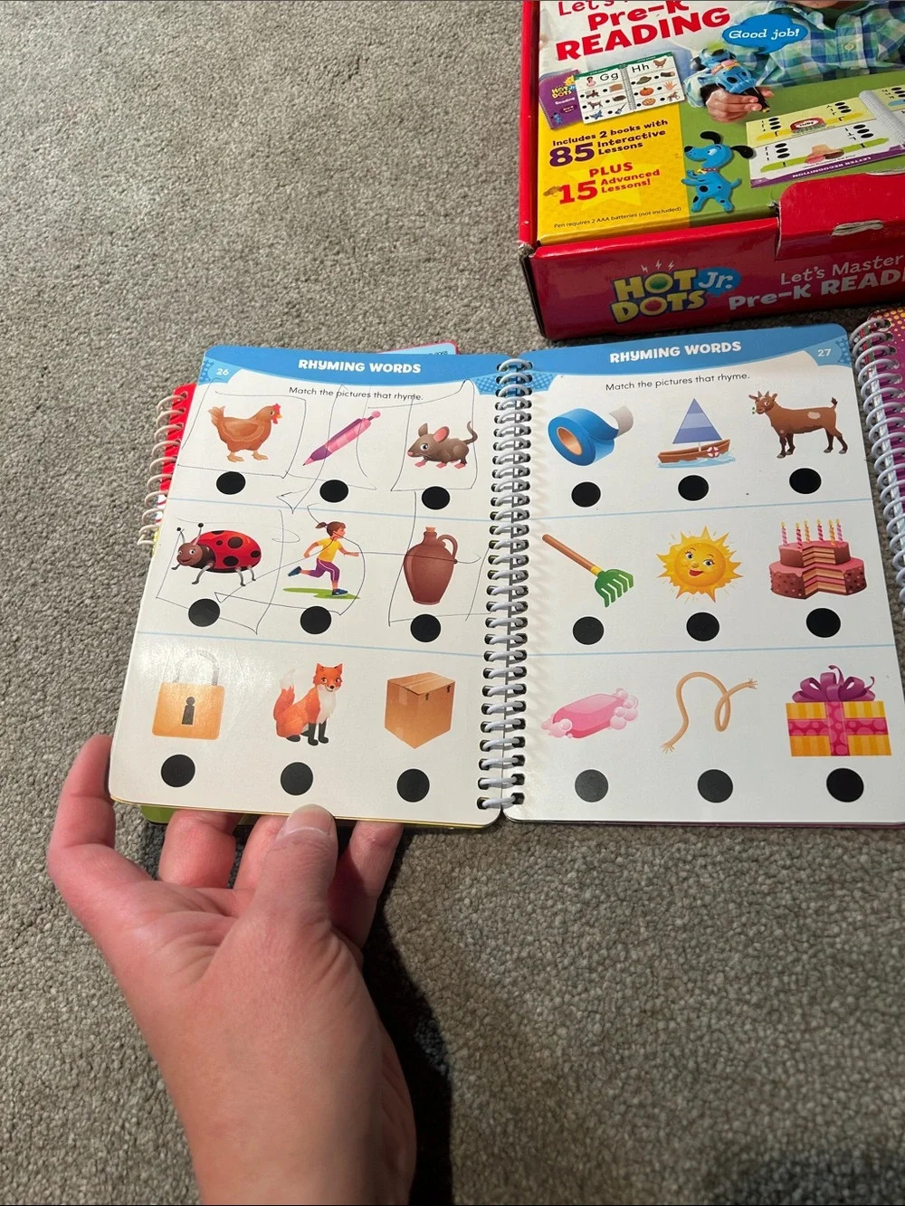 Pre-K Reading Set - Purple Learning Kit
