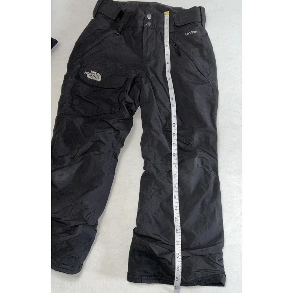 THE NORTH FACE Boys HYVENT Cargo Snow Ski Pants Sz Med 10/12 Outgrow Legs‎