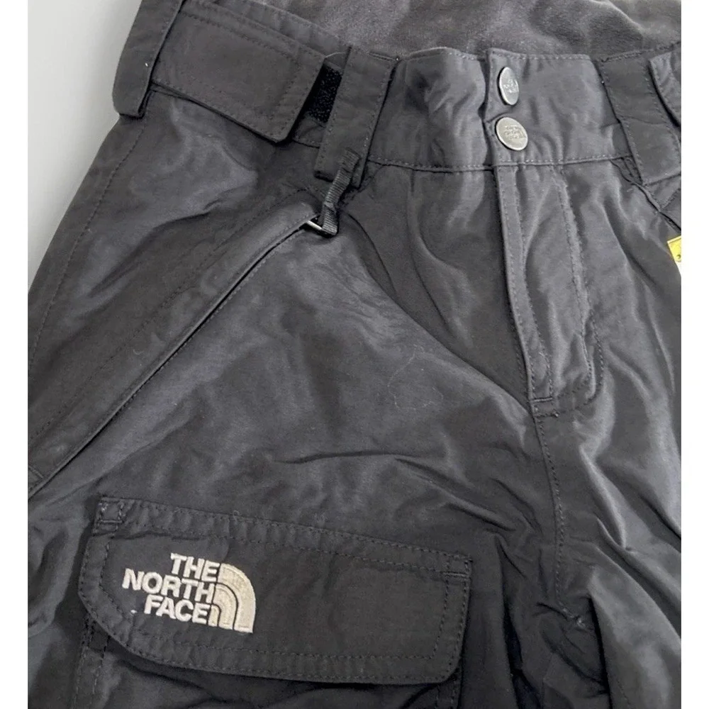 THE NORTH FACE Boys HYVENT Cargo Snow Ski Pants Sz Med 10/12 Outgrow Legs‎