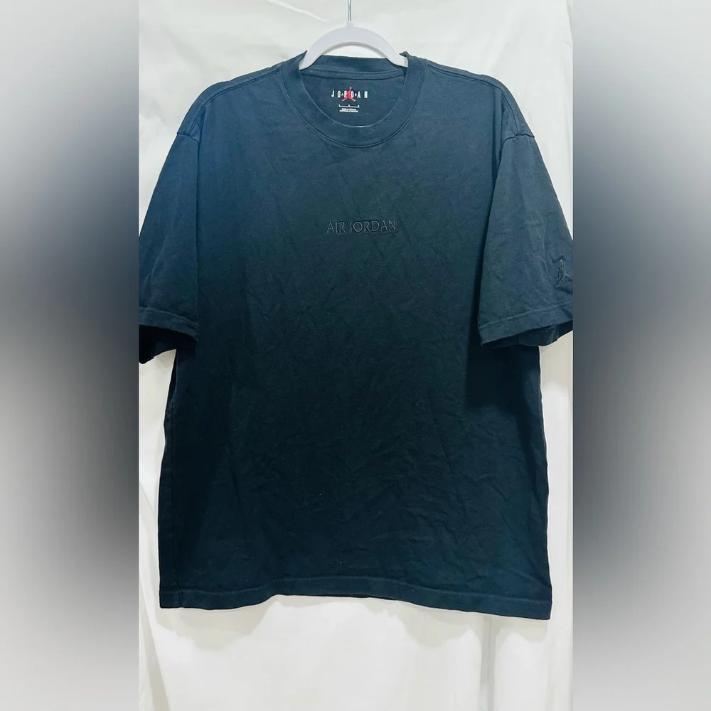 AIR‎ JORDAN Men’s Size L Black T-Shirt Pullover Tee Reg Fit