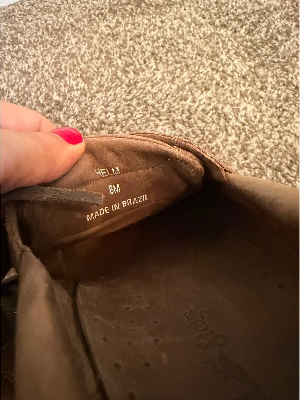 New Island Stag Helm Boat Shoes Men’s 8