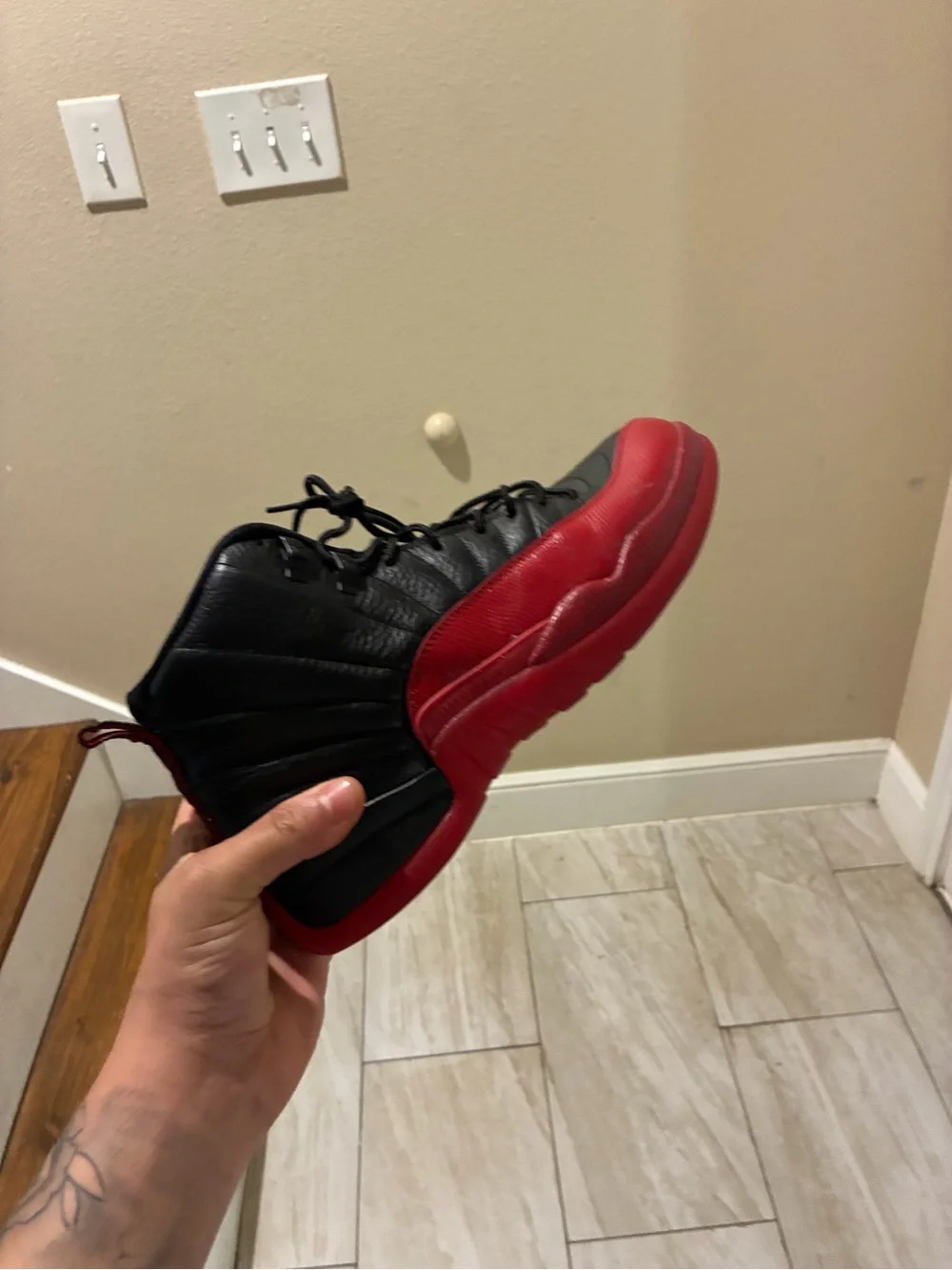 Jordan bold red