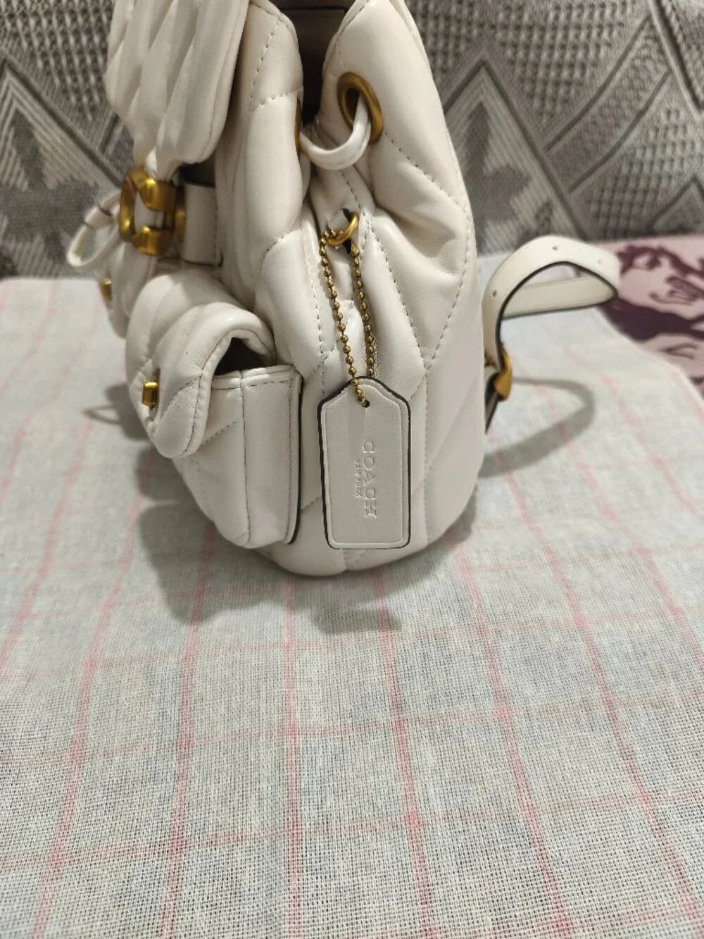 Coach features diamond
