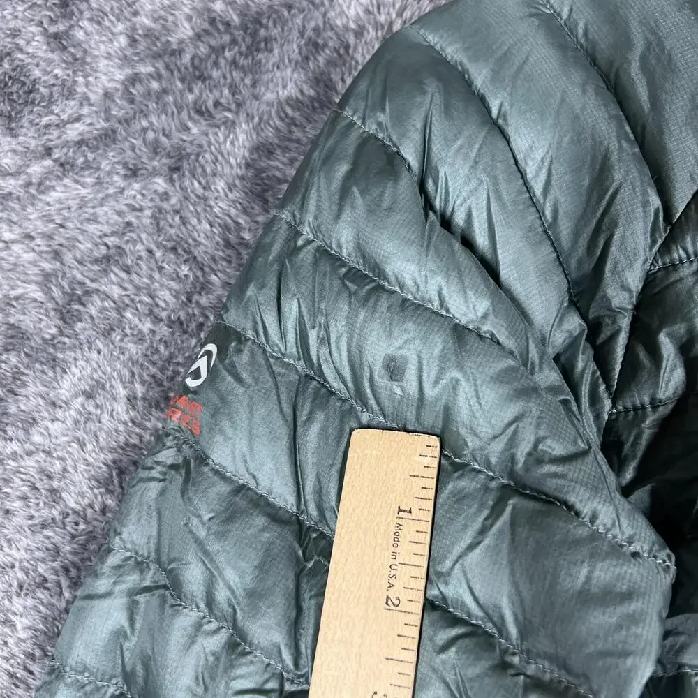 The North Face Summit Series Jacket Mens S Green Puffer Insulated Lightweight