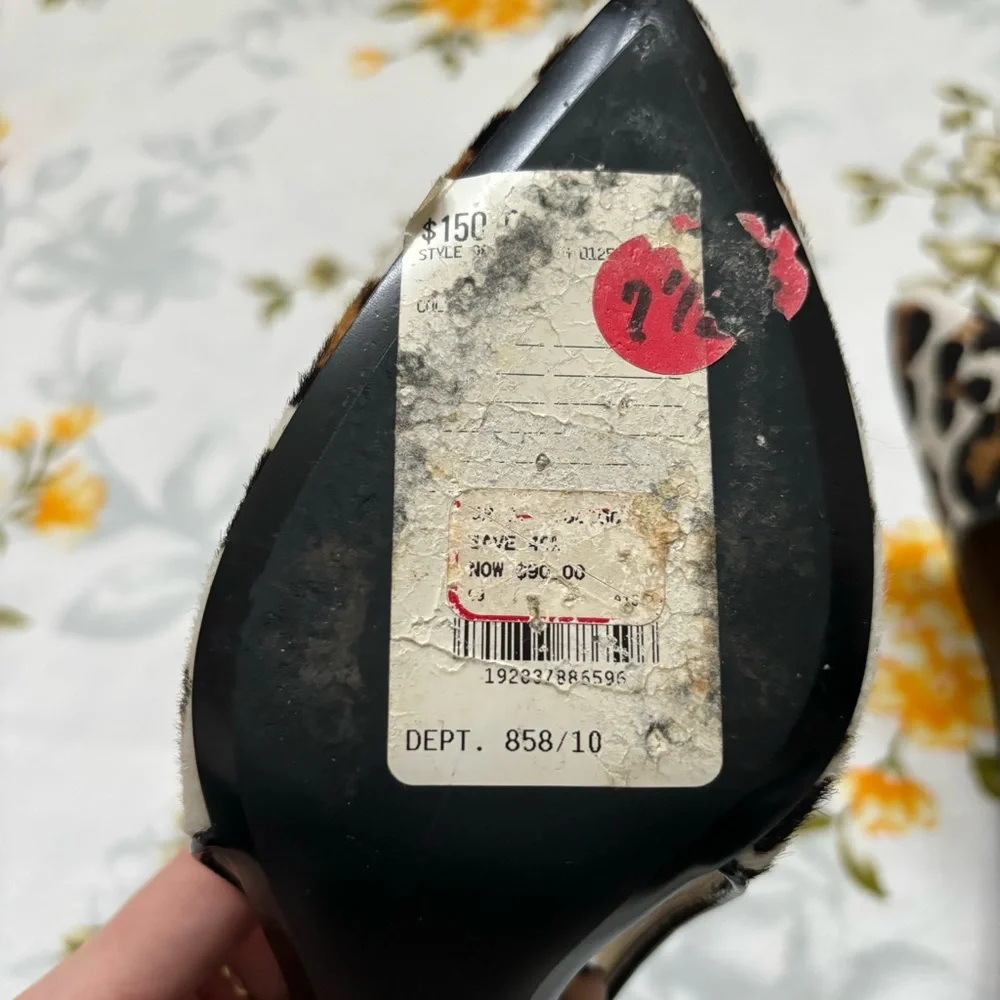 Michael Kors Size 7.5 Cheetah Heels