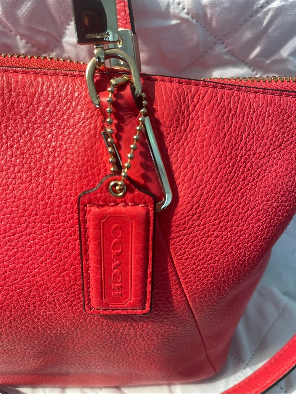 Coach bought coral