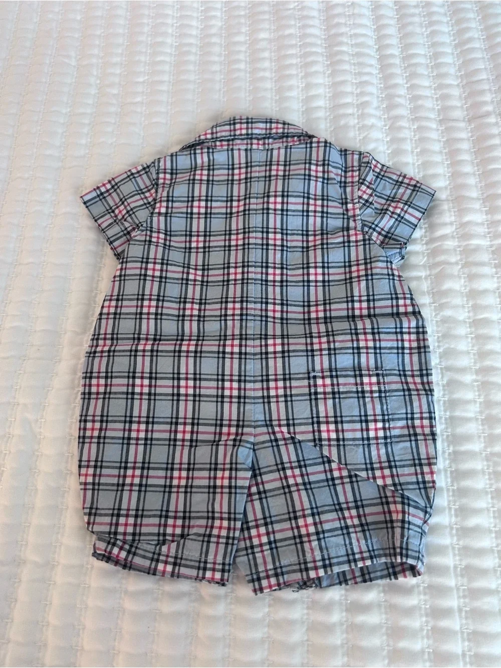 Janie and Jack lightweight plaid
