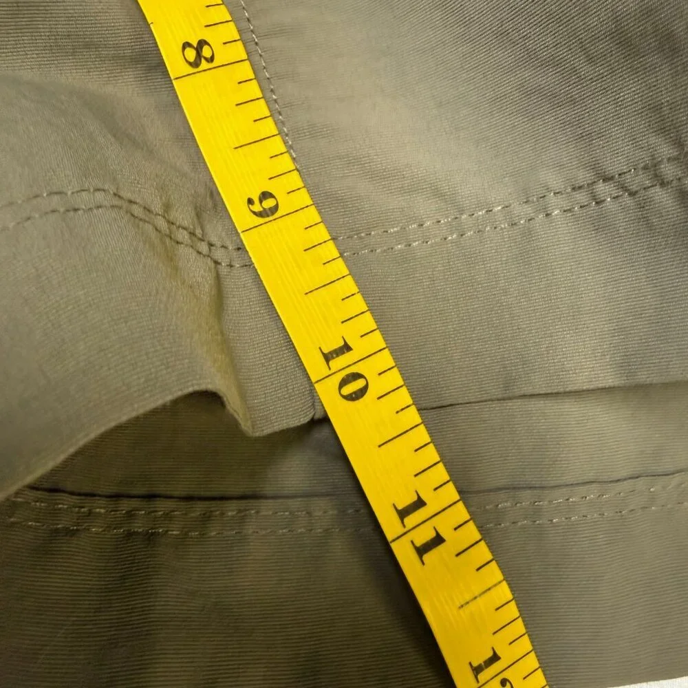 The North Face Men’s Hiking‎ Shorts 36 Olive Green Nylon EUC
