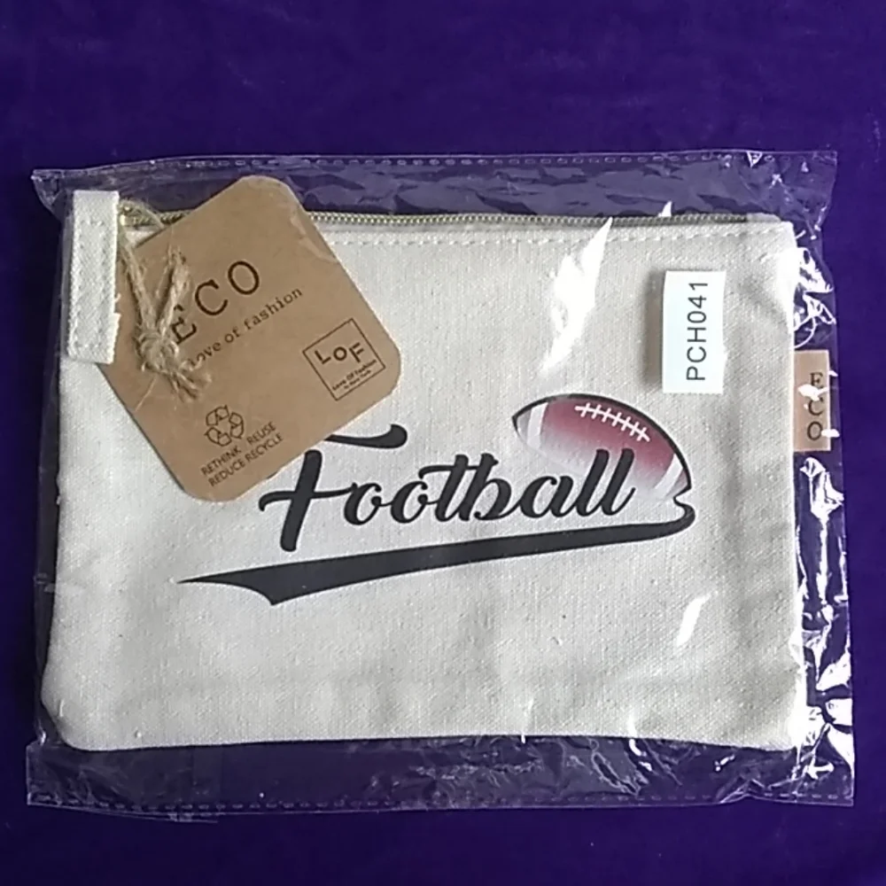 FINAL MARKDOWN LADIES' NWT Love Of Fashion ECO Football Wristlet