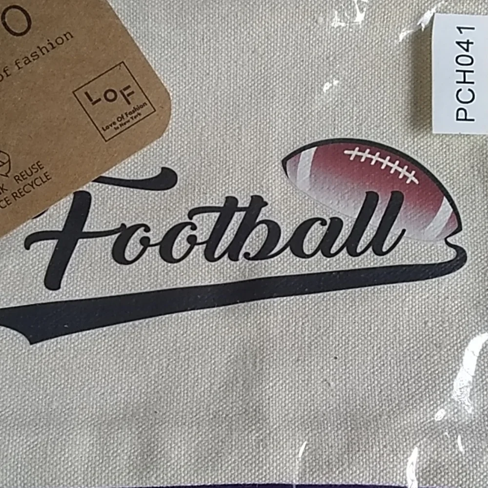 FINAL MARKDOWN LADIES' NWT Love Of Fashion ECO Football Wristlet