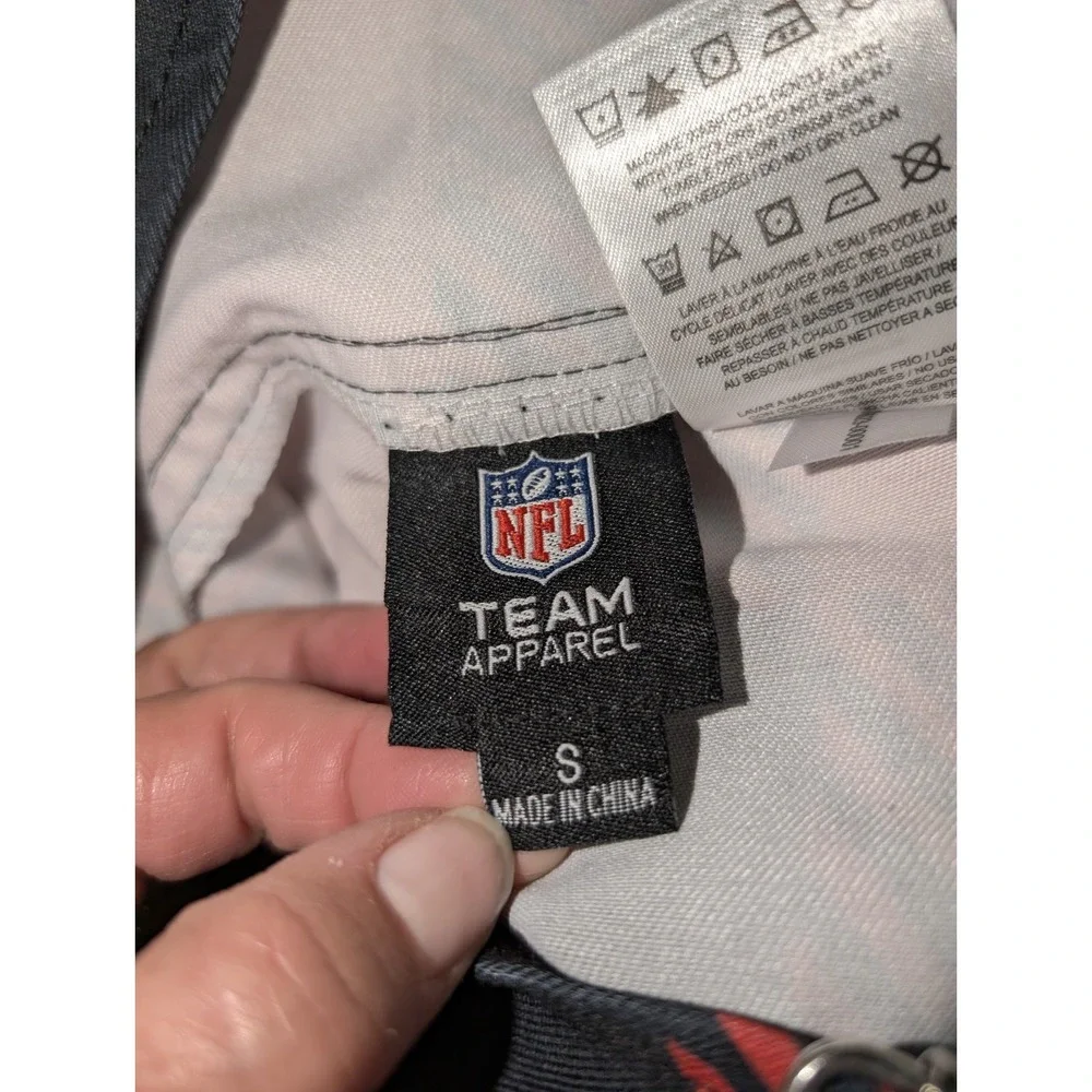 FOCO NFL Team Apparel Bib Overalls Atlanta Falcons Red Black Football Mens Small