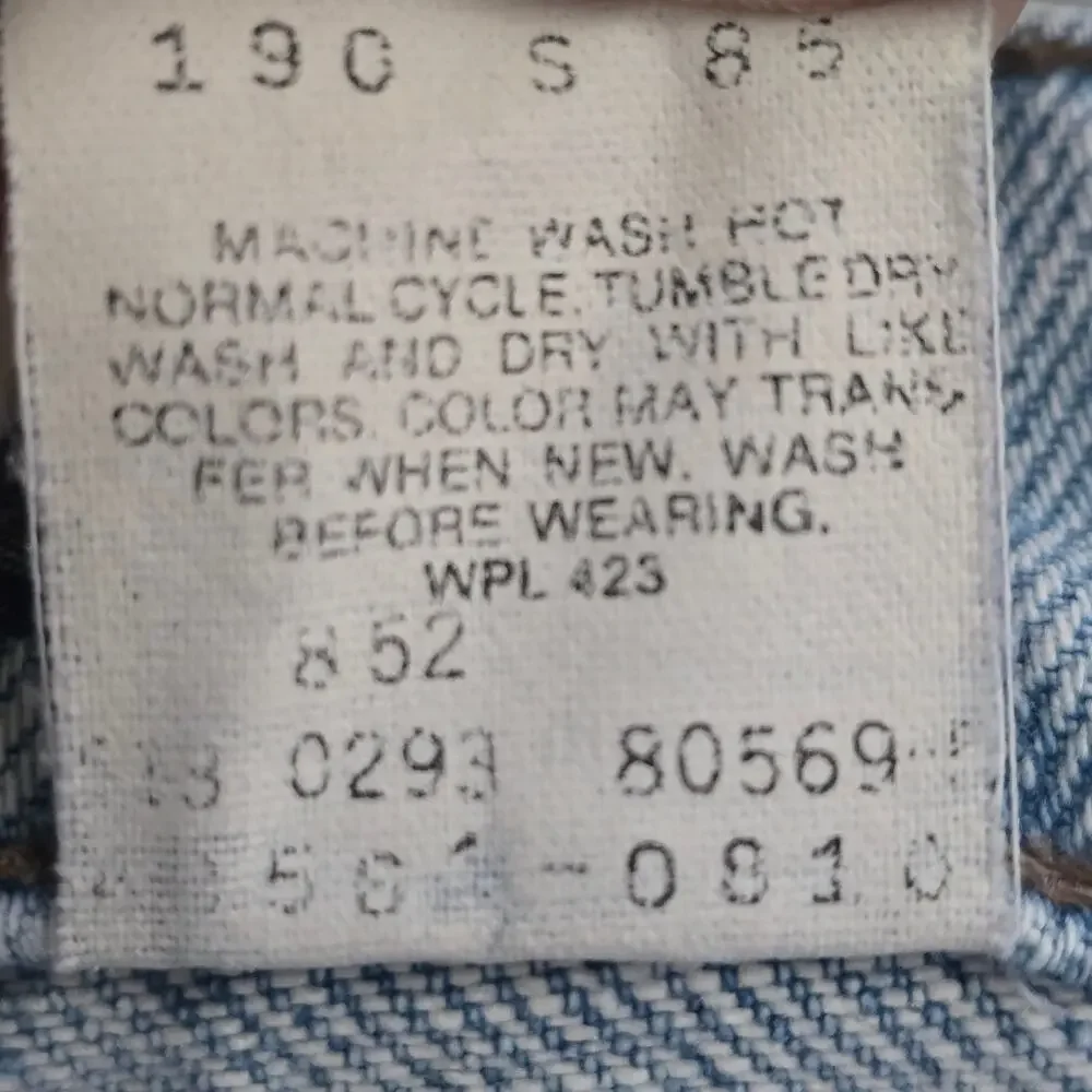 Vintage 1993 Levi's Silvertab Baggy Men’s Jeans Made in the USA, Size 38x30