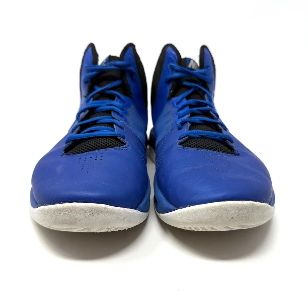 Nike Air Visi Pro VI Basketball‎ Shoes Athletic Mid Top Blue White Black 8.5