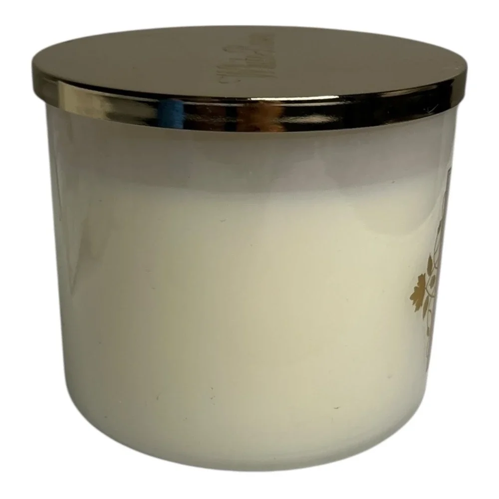 White Barn Bath & Body Works White Pumpkin 3 Wick Scented Candle 14.5 oz