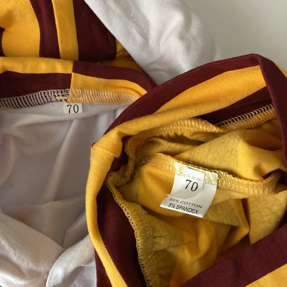 New Mommy's Little Muggle baby 3-6mo Harry Potter 2pc hooded outfit costume