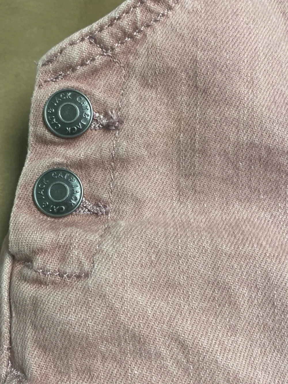 Cat & Jack Dusty Pink Kids Overall Jacket