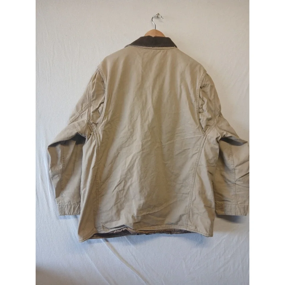 Orvis chore coat field jacket mens XL thick canvas outdoors workwear