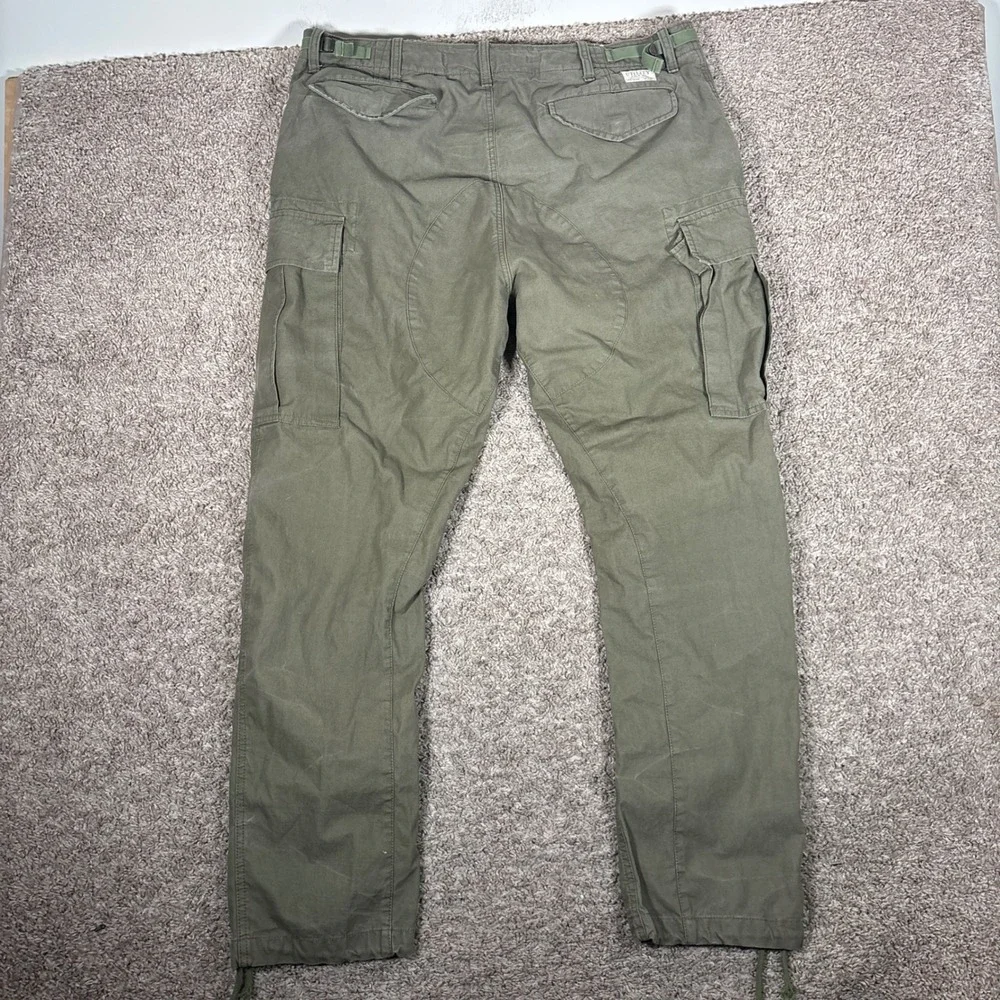 Polo Ralph Lauren Surplus Div Slim Fit Cargo Pants Olive Green Mens 38x32