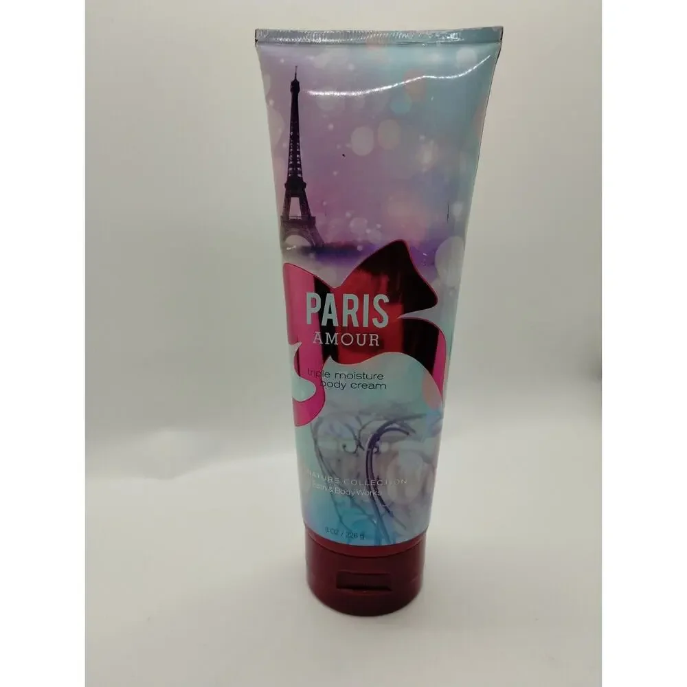 Bath & Body Works PARIS AMOUR Triple Moisture Body Cream 8 oz/226 g