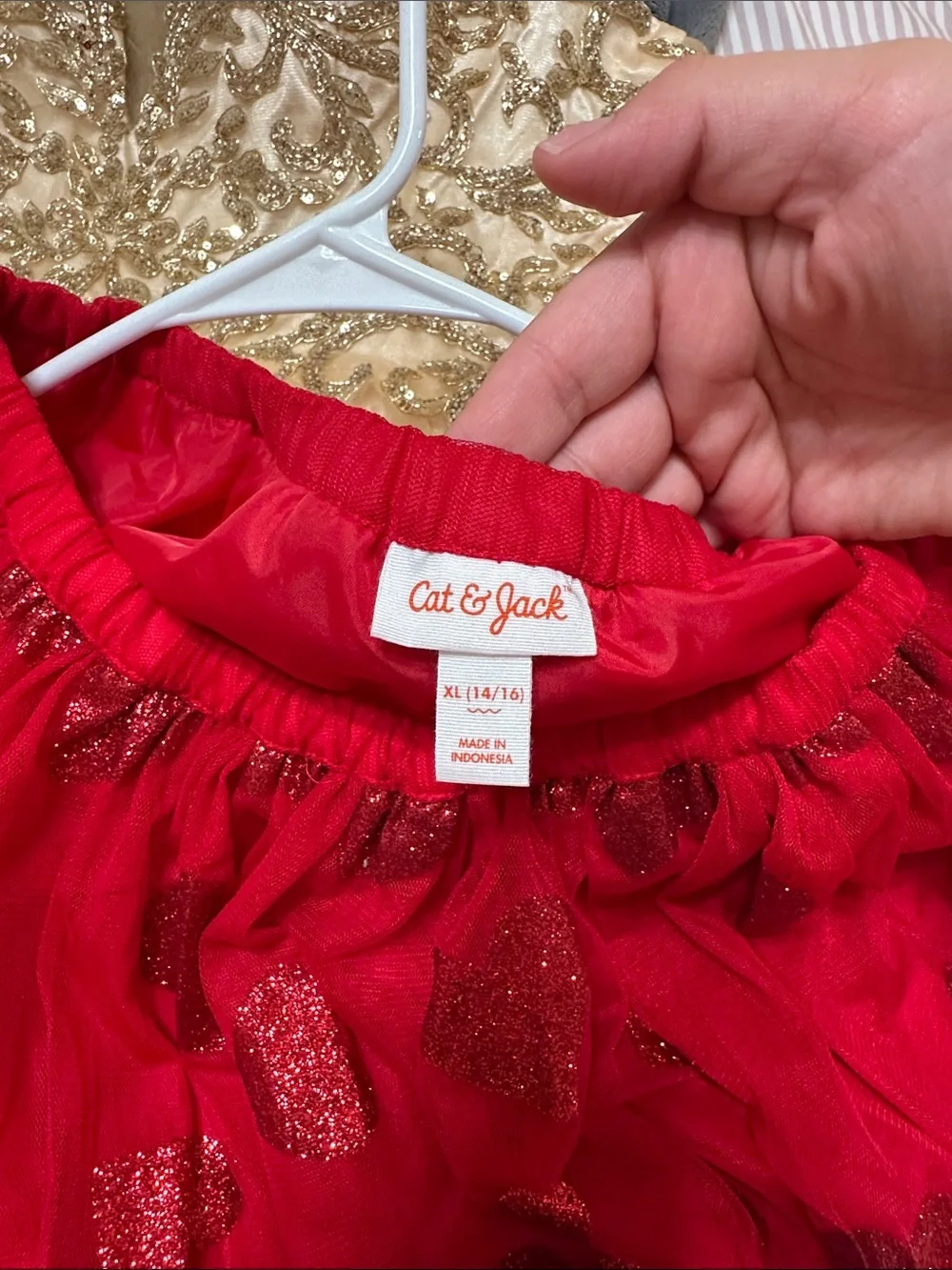Cat & Jack red peasant