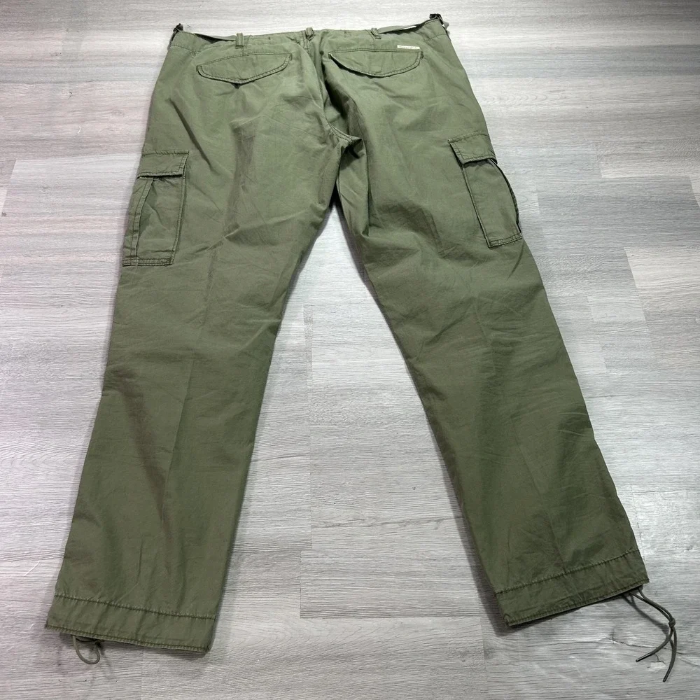 Denim & Supply Ralph Lauren Pants Mens 32x31 Green Cargo Canvas Relaxed Fit