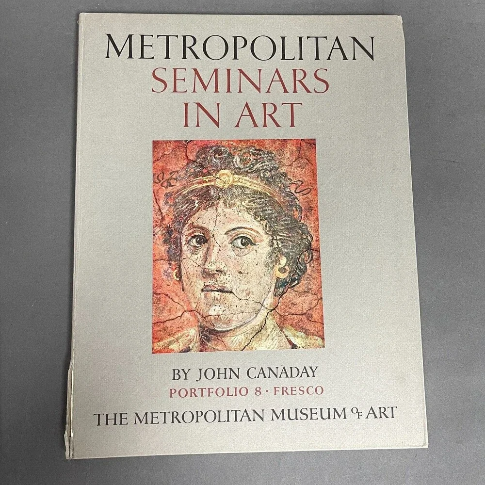 Metropolitan Museum Seminars in Art Book Color Prints John Canaday Portfolio 8‎